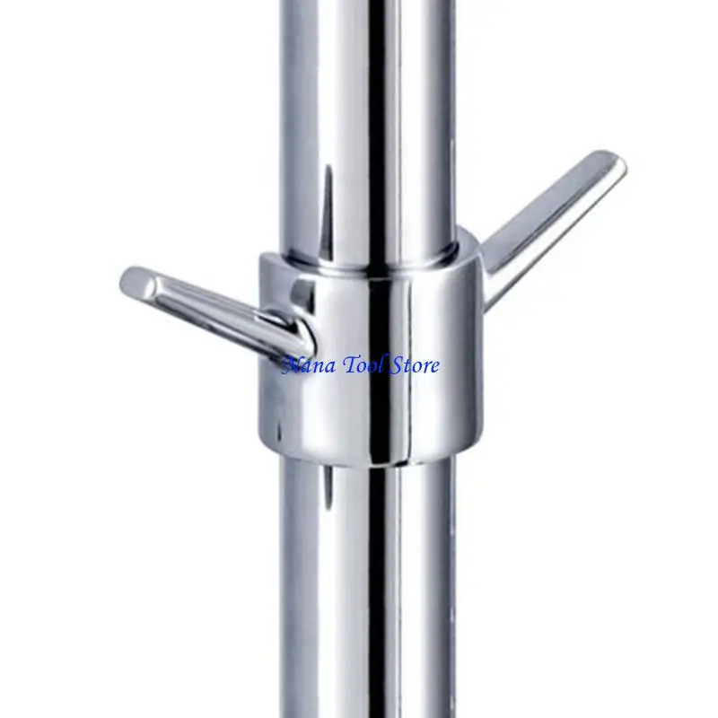 31GJ Shower Rod Hook Space Saving Shower Head Holder Hook Simple Install for Towels
