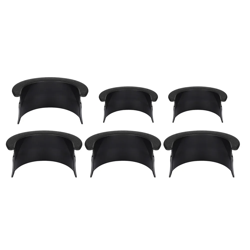 

6Pcs Pool Table Pocket Liners Plastic Billiard Table Pocket Trim Set Strong Compatibility Repair Damaged Pockets Enhance Ball