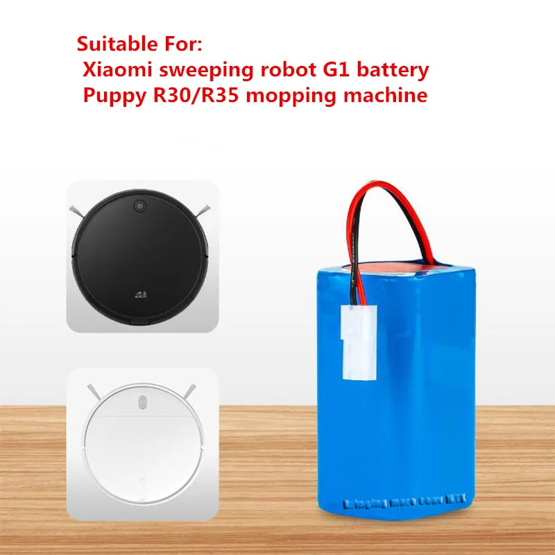 Bateria li-ion recarregável para xiaomi mijia mi robô aspirador de pó-mop essencial g1 bateria com capacidade 3000mah