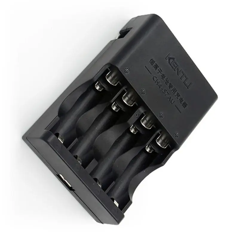 Batterie au lithium AAA 1,5 V 1180MWH, batterie au lithium-ion polymère AAA, chargeur de batterie adapté à la batterie de verrouillage électronique du souris