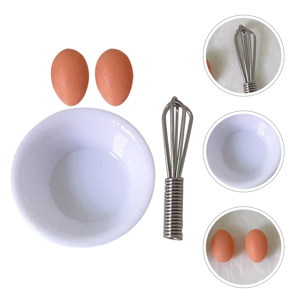 

Toys Dollhouse Miniature Eggbeater Simulation Kitchen Scene Accessory Bowl Models Blender 270X270X180CM Ornaments Micro