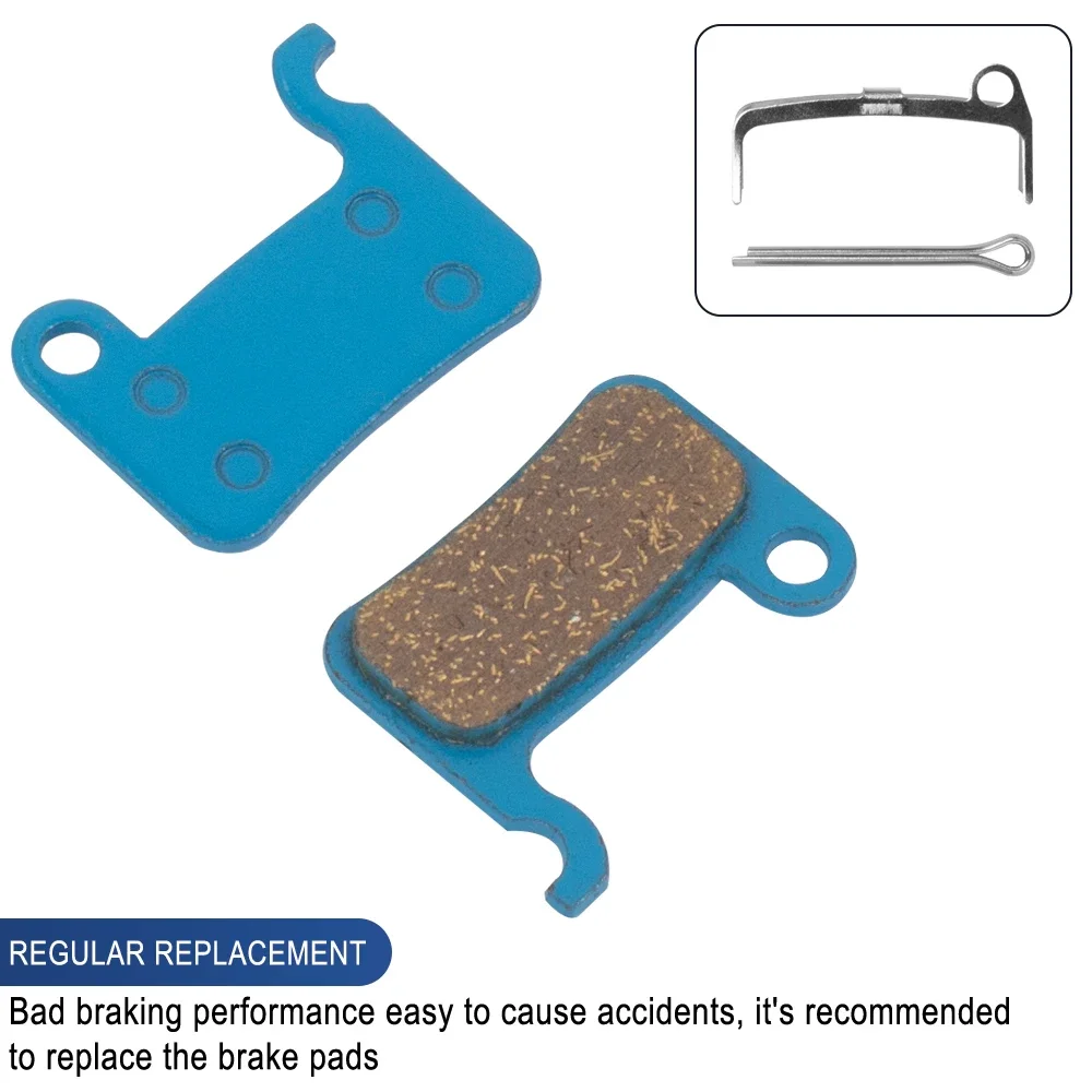 Metal Brake Pads for Segway Ninebot P65 P65U P65A P65E P100 P100S P100SE Electric Scooter Disc Brake Pad Replacement Accessories