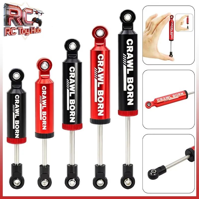 Crawl Born 70-110Mm Oil Shock Absorber 1/10 RC Climbing Car Built-In Spring Damper Upgrade Modification Parts
