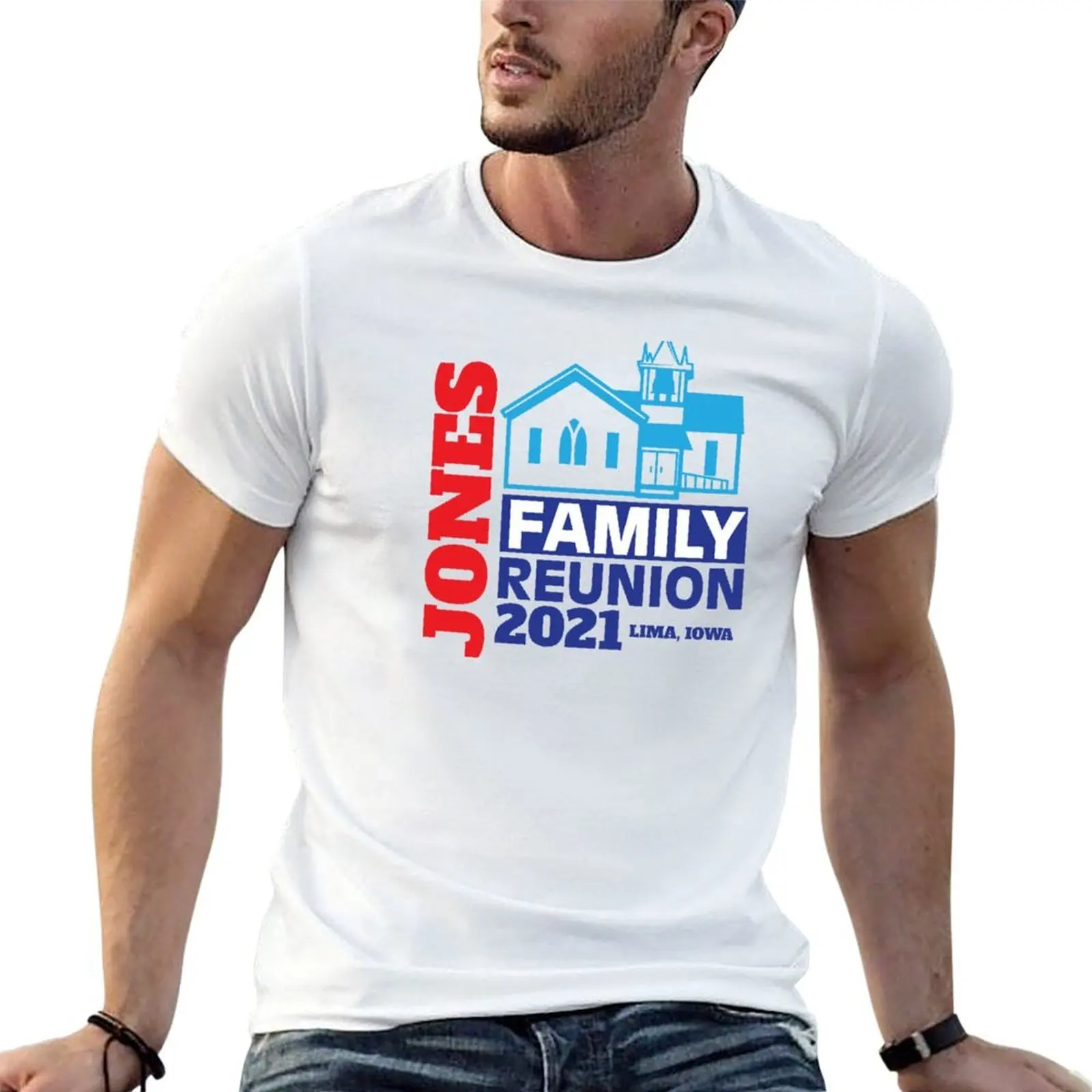 Jones Family Reunion 2021 at Lima T-Shirt valentines boutique clothes anime t shirts mens graphic t-shirts big and tall