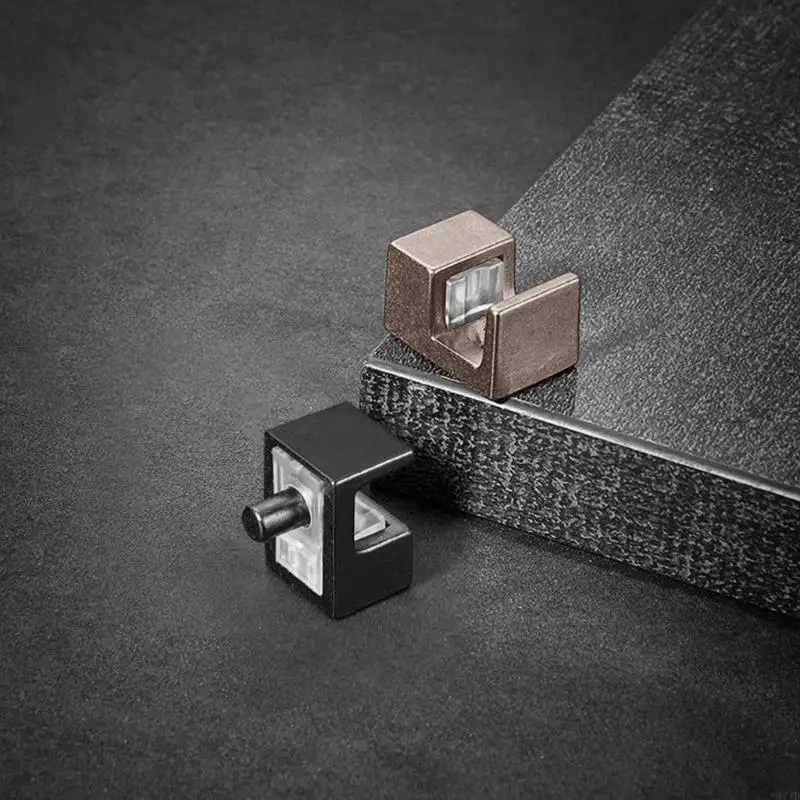 Titulares paneles vidrio prácticos ajustables para sala estar y cocina 4pcs 37jd