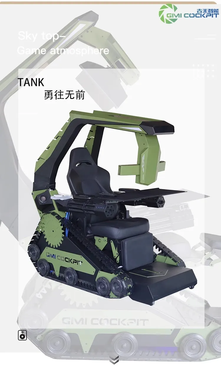 Panzer-Computer-Cockpit, Internetcafé, E-Sport-Hütze, Büro-Computerstuhl, Anker-Spiel-Hütte, Rennsitz