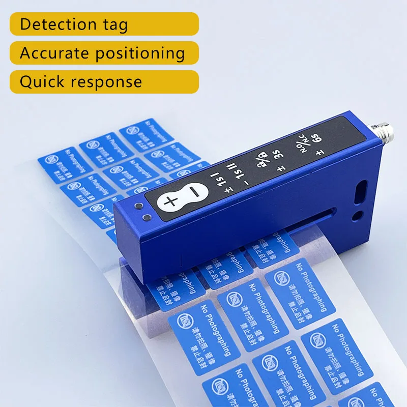 PARMA sensor Ultrasonic Sensor for Labeling Machines Transparent or Metal Detection Label Sensor. LUU-F3A