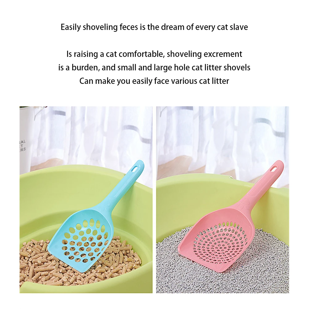 Cat Litter Shovel Plastic Portable Toilet Pet Supplies Shovel Cleaning Tool Shovel Tool