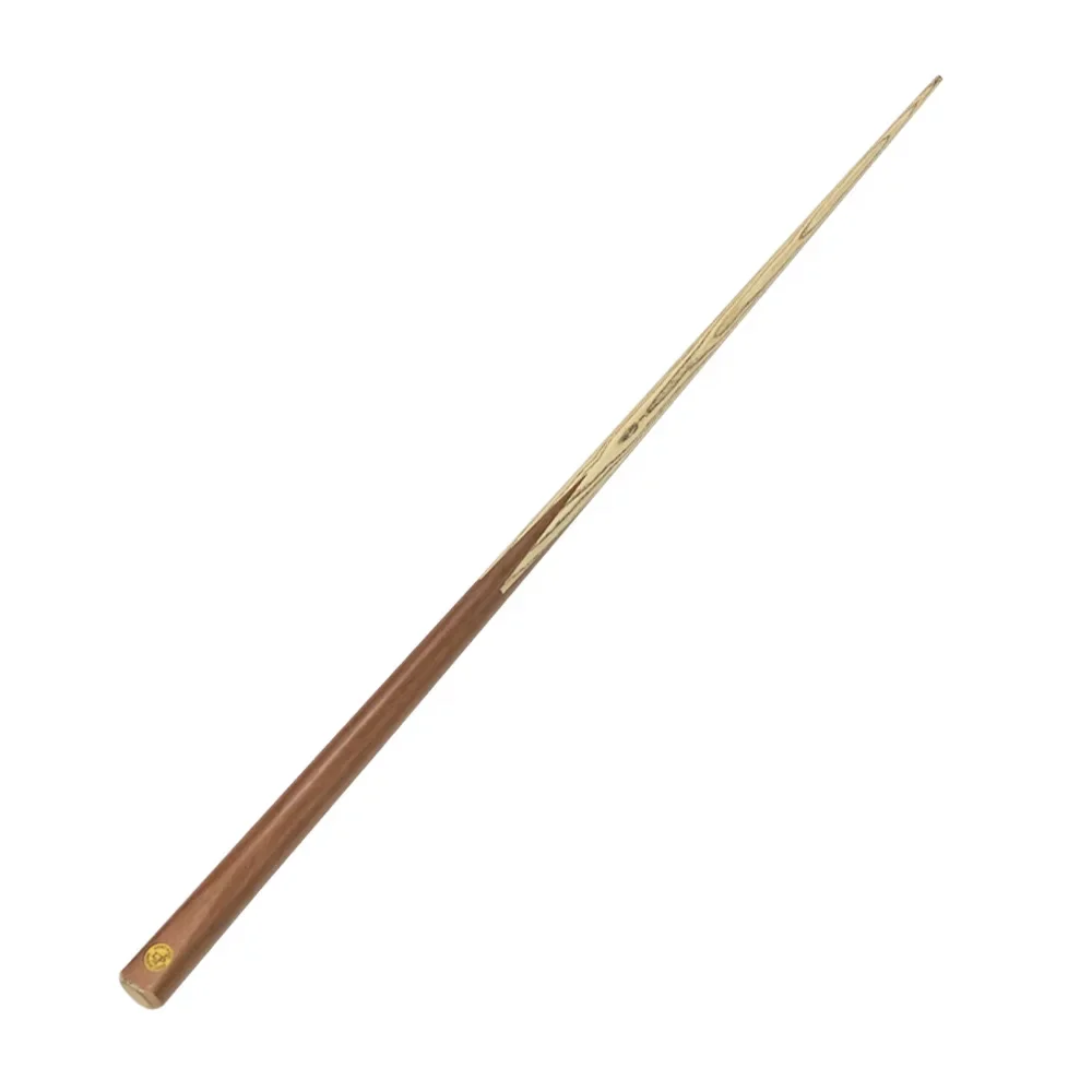 High Quality Durable Lightweight 145mm Single Cue Public Pole Snooker Chinese Billiards 10mm Leather Head Birch Forearm 18oz Cue