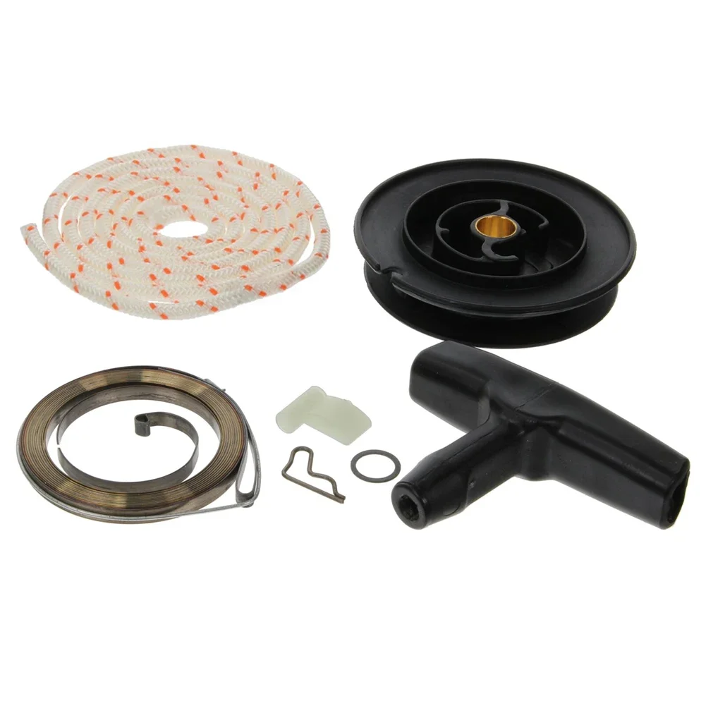 Enhance The Performance Of For STIHL TS410 TS420 With Recoil Starter Pulley Spring Repair Kit Durable Material