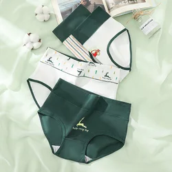 M-XXL Women's Underwear Sexy Lace Panties Plus Size Girl Cute Comfort Briefs High Waist Seamless Underpants Female Lingerie