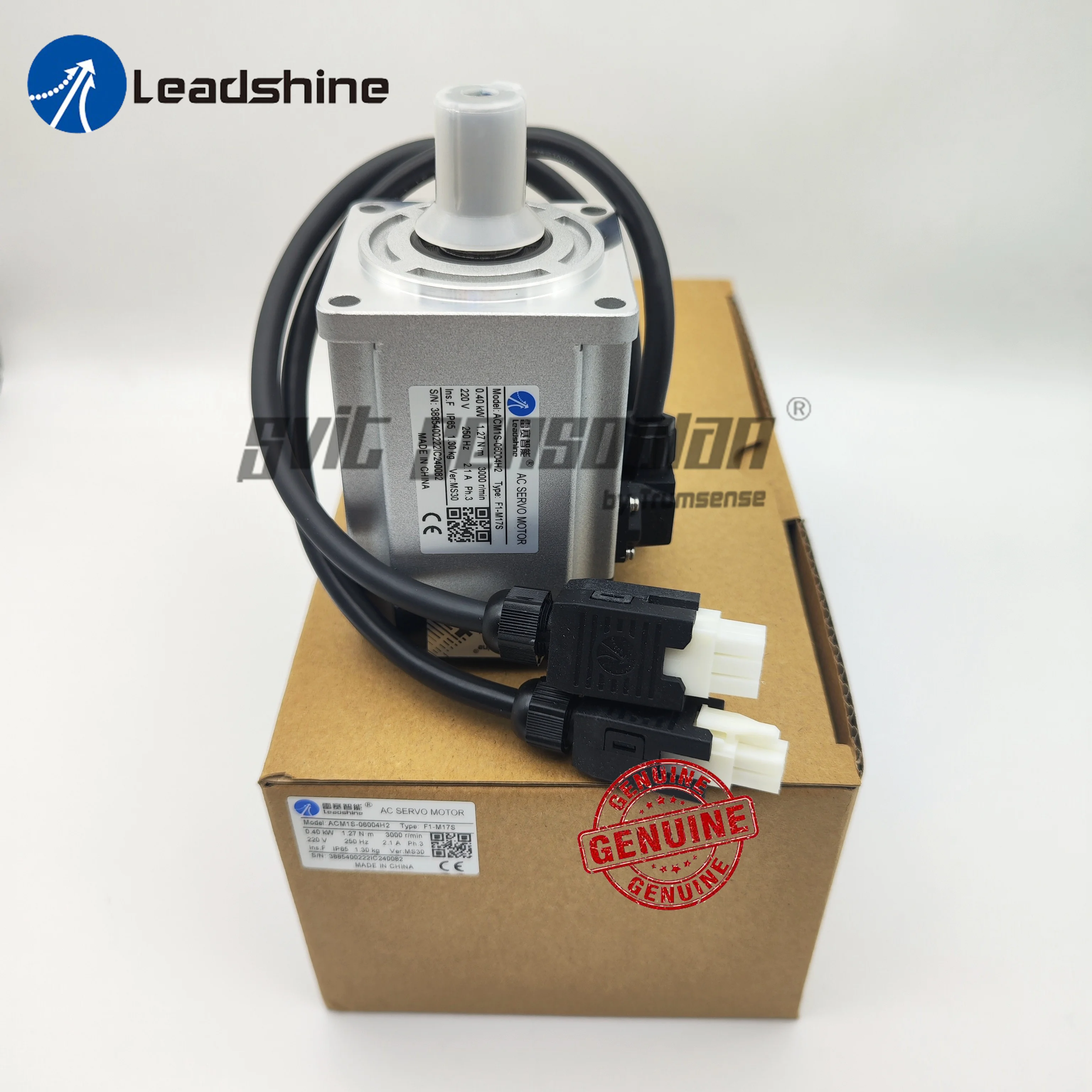 Leadshine-acionamento do Servo Motor da ca Torque de 127 N.m 3000 Rpm Substituído Modelo Antigo Acm6004l2h-b3-d-ss Genuíno Acm1s06004h2f1-m17s 400w