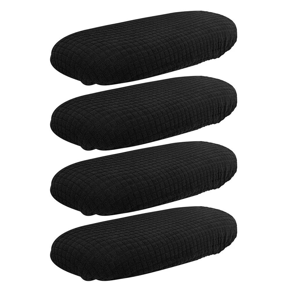 

2Pairs Office Chair Armrest Covers Universal Compatibility Elastic Armrest Cover for Desk Chair Anti Wear Tear Easy Maintenance
