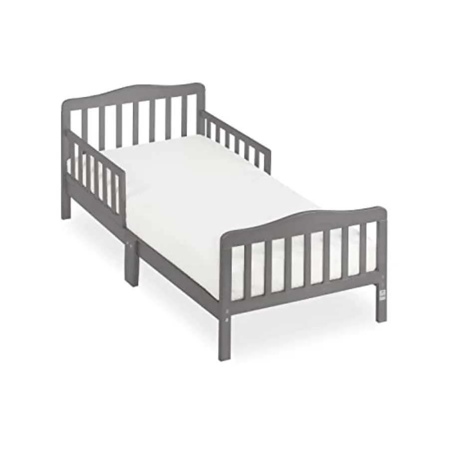 

Dream On Me Classic Design Toddler Bed In Greenguard Gold And BSA Certified Low To Floor Design Two Side Safety rails Non-Toxic
