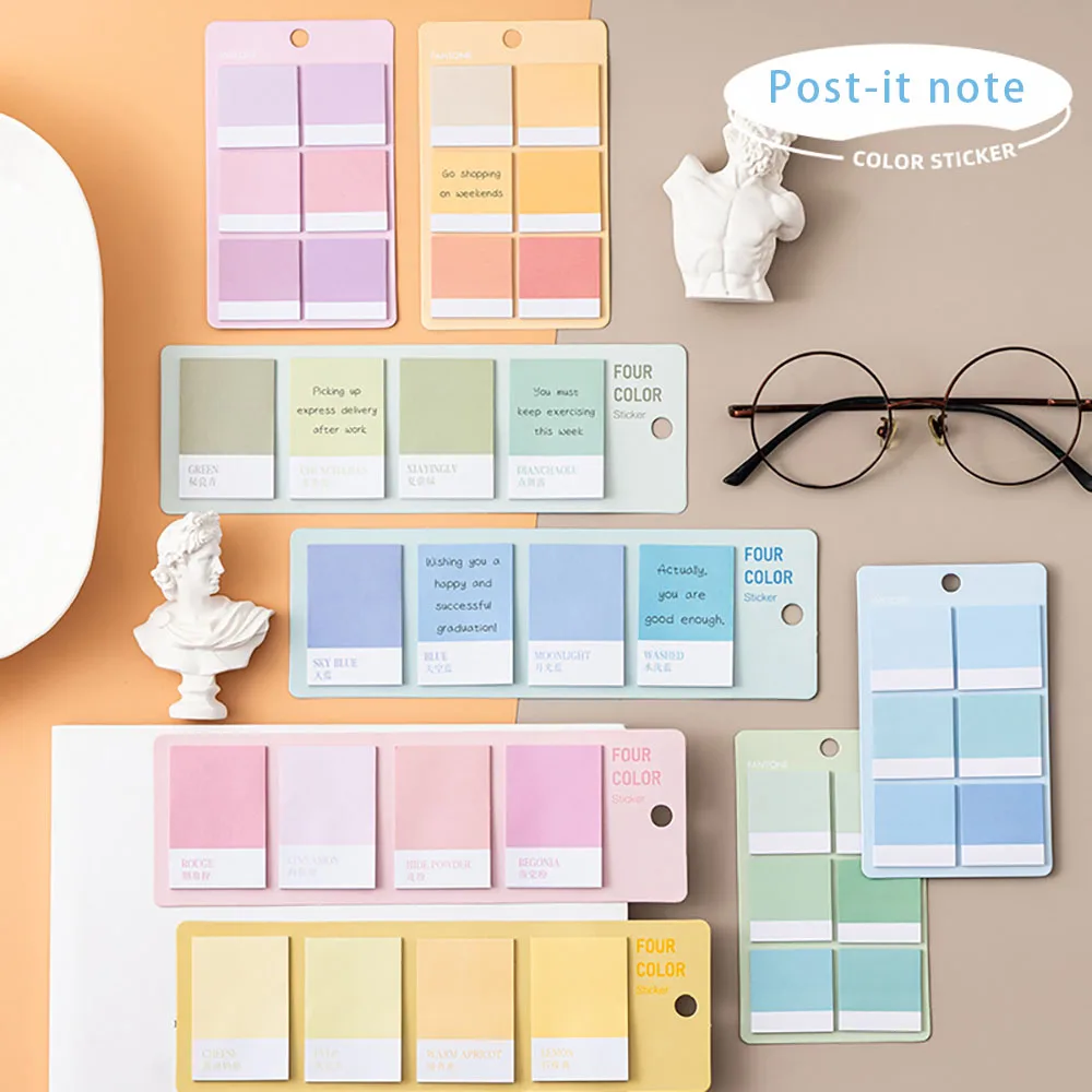 120 Aufkleber. Bequemlichkeitsaufkleber im Farbkartentyp, Farbindex-Aufkleber, Klassifizierungsetiketten, Lesezeichen-Marker-Aufkleber
