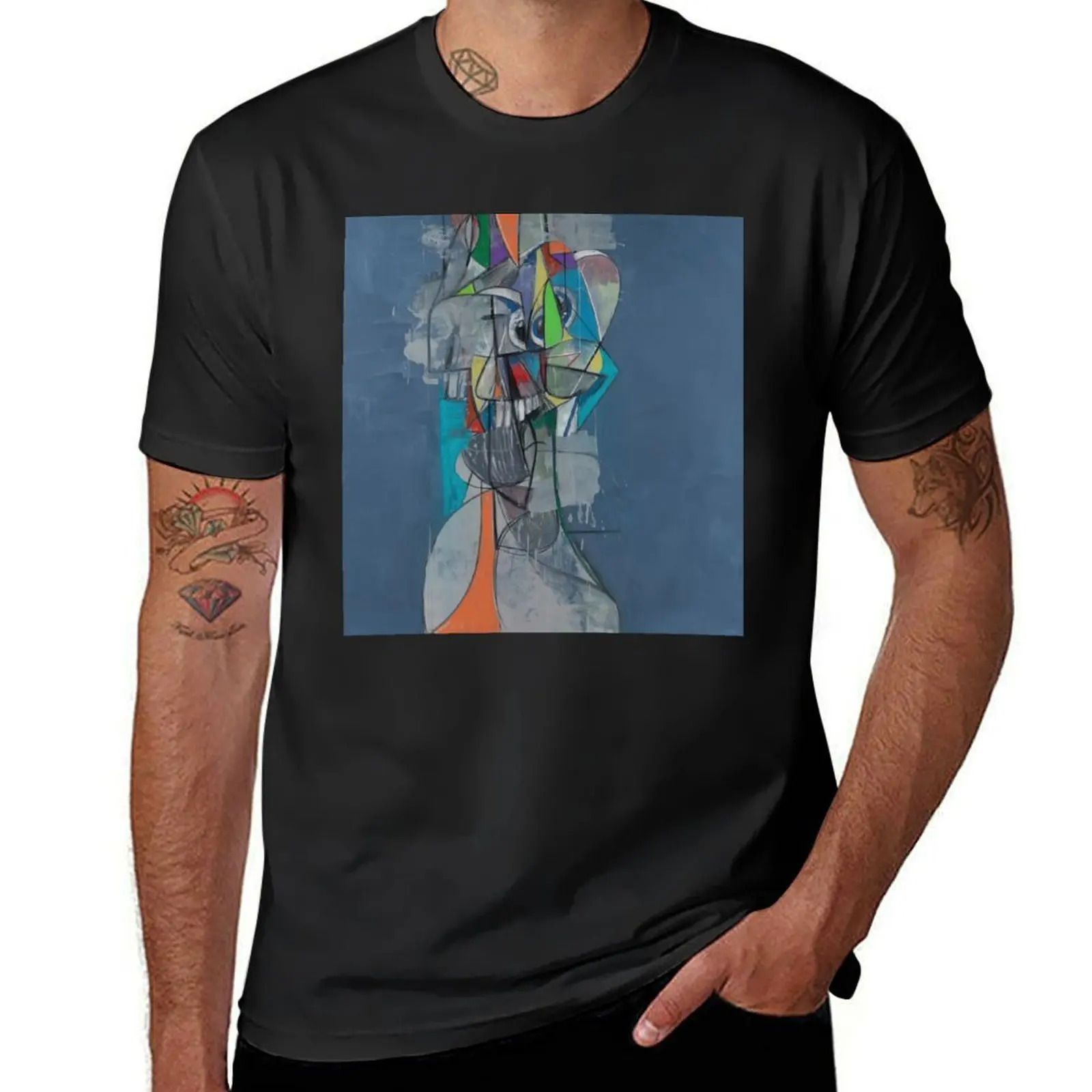 George Condo T-Shirt sublime customizeds oversized plain white t shirts men