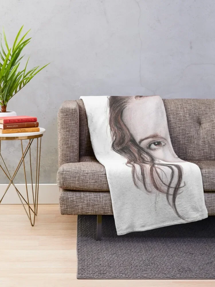 Helena Bonham Carter English Rose Throw Blanket Fluffys Large christmas gifts Blankets