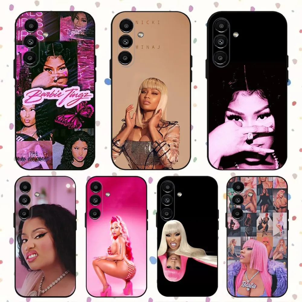 

Hot Singer N-Nicki M-Minaj Phone Case For Samsung S24,S21,S22,S23,S30,Ultra,S20,Plus,Fe,Lite,Note,10,9,5G Black Soft Cover