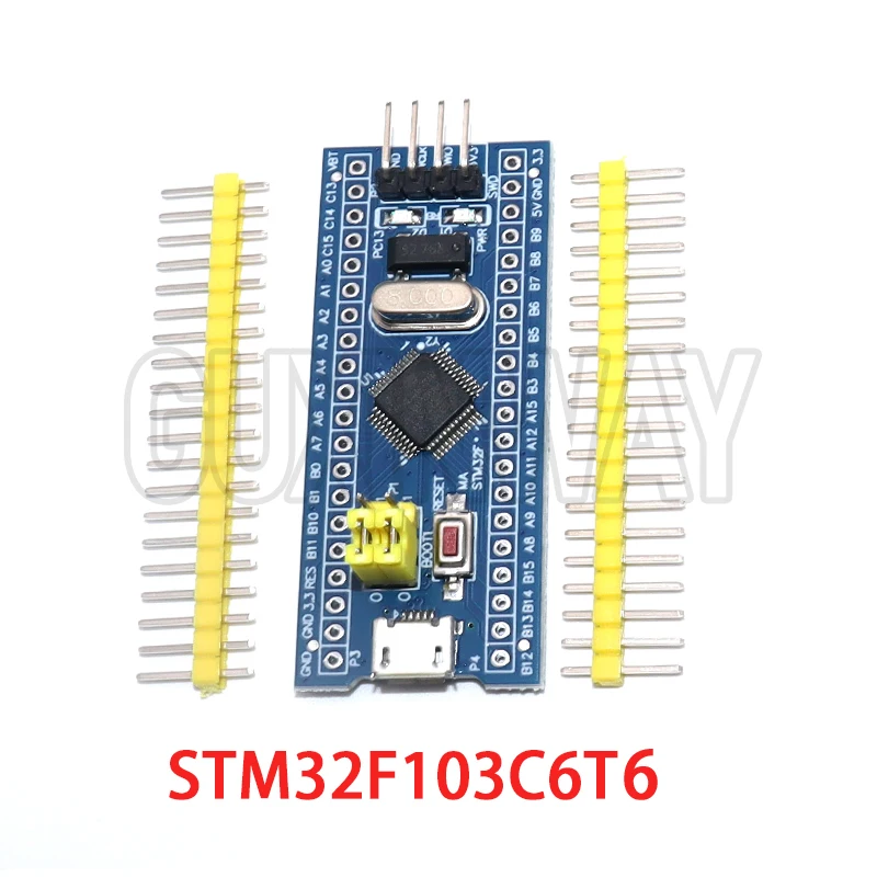 الأصلي ST-LINK V2 محاكي تنزيل المبرمج الأصلي STM32F103C8T6 STM32 الحد الأدنى لوحة تطوير النظام STM32F401 / 411