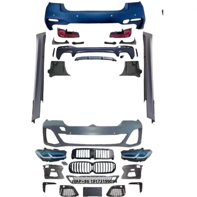 

F10 5 Series Upgrade G30 G38 M5 Body Kit Modified M5 Exterior Surround Kit Front Bumper Rear Bumper for Sport Cars New Condition