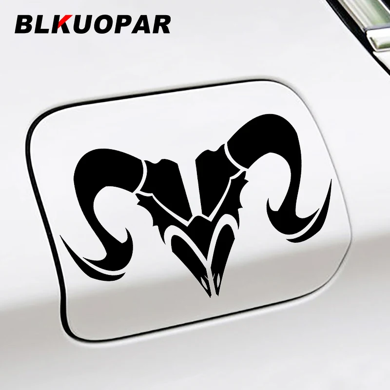 BLKUOPAR for Aries Zodiac Car Sticker Creative Waterproof Decal Scratch-Proof Refrigerator Laptop Air Conditioner Vinyl Car Wrap