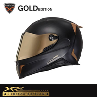 Original Portugal X NEXX XR2 Gold Limited Edition Motorcycle Helmet ECE2205 DOT NBR7471 Helmets Carbon Fibre 1300g Capacete
