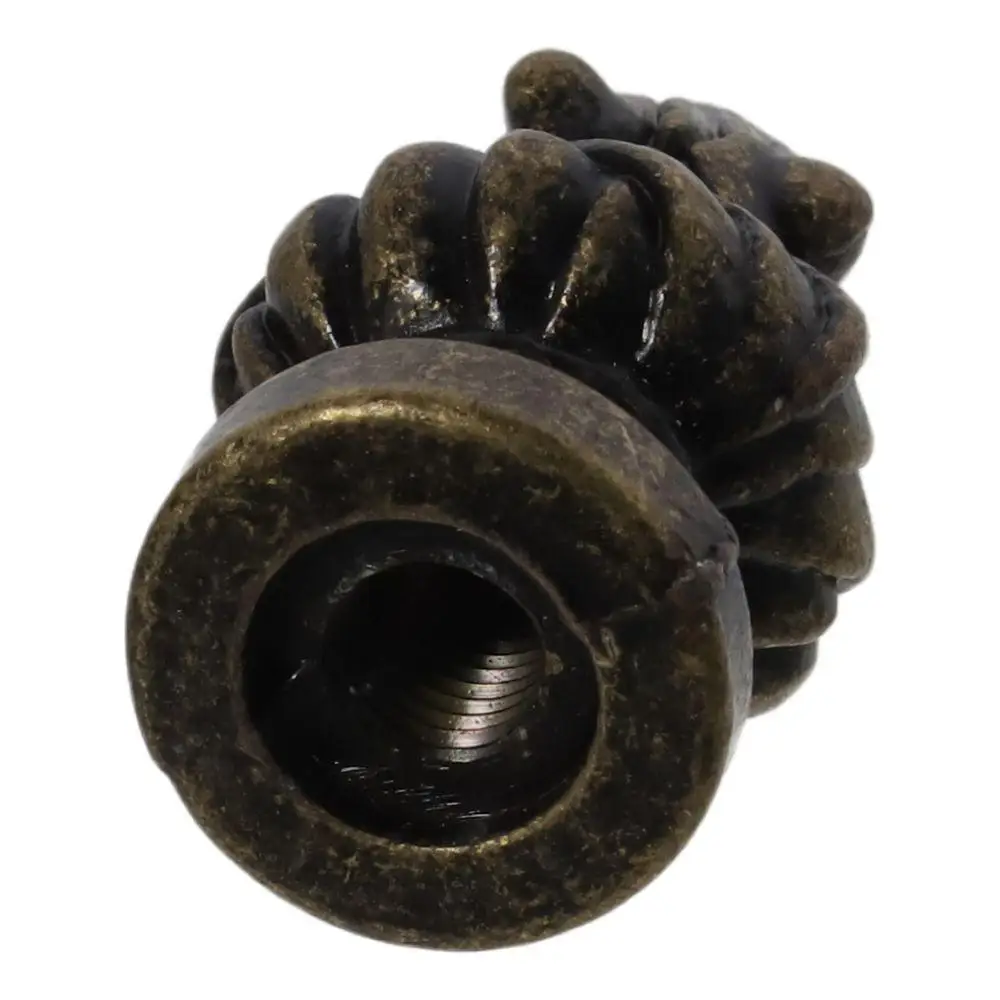 Bronze zinco liga lâmpada decoração, 14 sombra acabamento, lâmpada Vintage