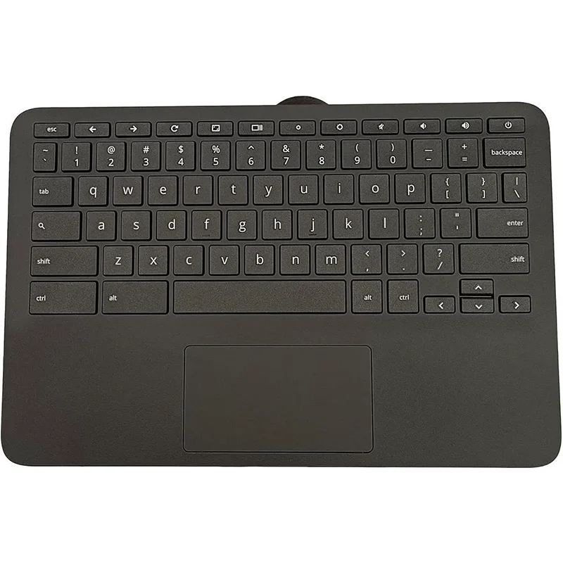 

Palmrest w/ US Keyboard Upper Case Cover M47382-001 For HP Chromebook 11 G9 EE Black Color