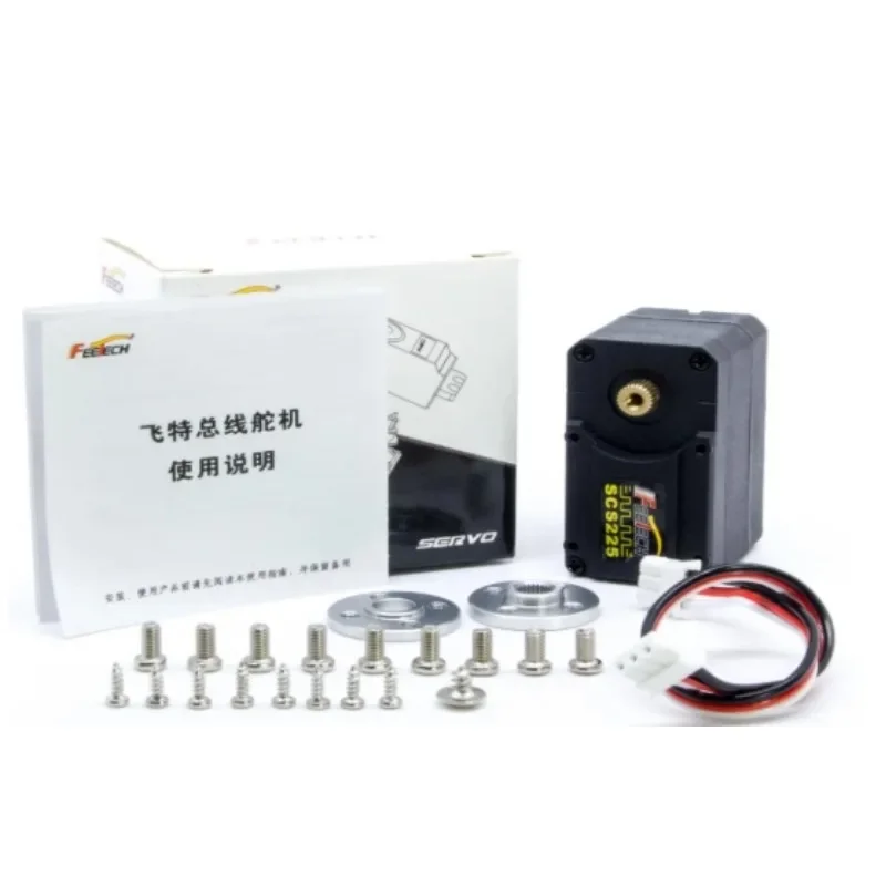 Feetech 19KG couple élevé TTL niveau de Signal SCS225 Servo Bus série Servo double axe Protection électronique intelligente Servo pour robot