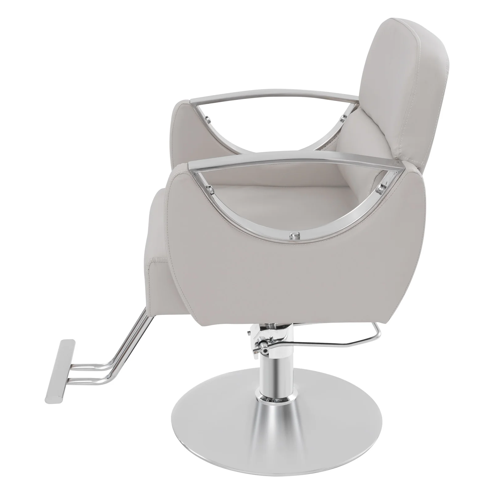 كراسي صالون لمصفف الشعر، مضخة هيدروليكية دوارة 360 درجة، كرسي حلاق قابل للتعديل للشعر لصالونات التجميل والمنتجعات الصحية #5