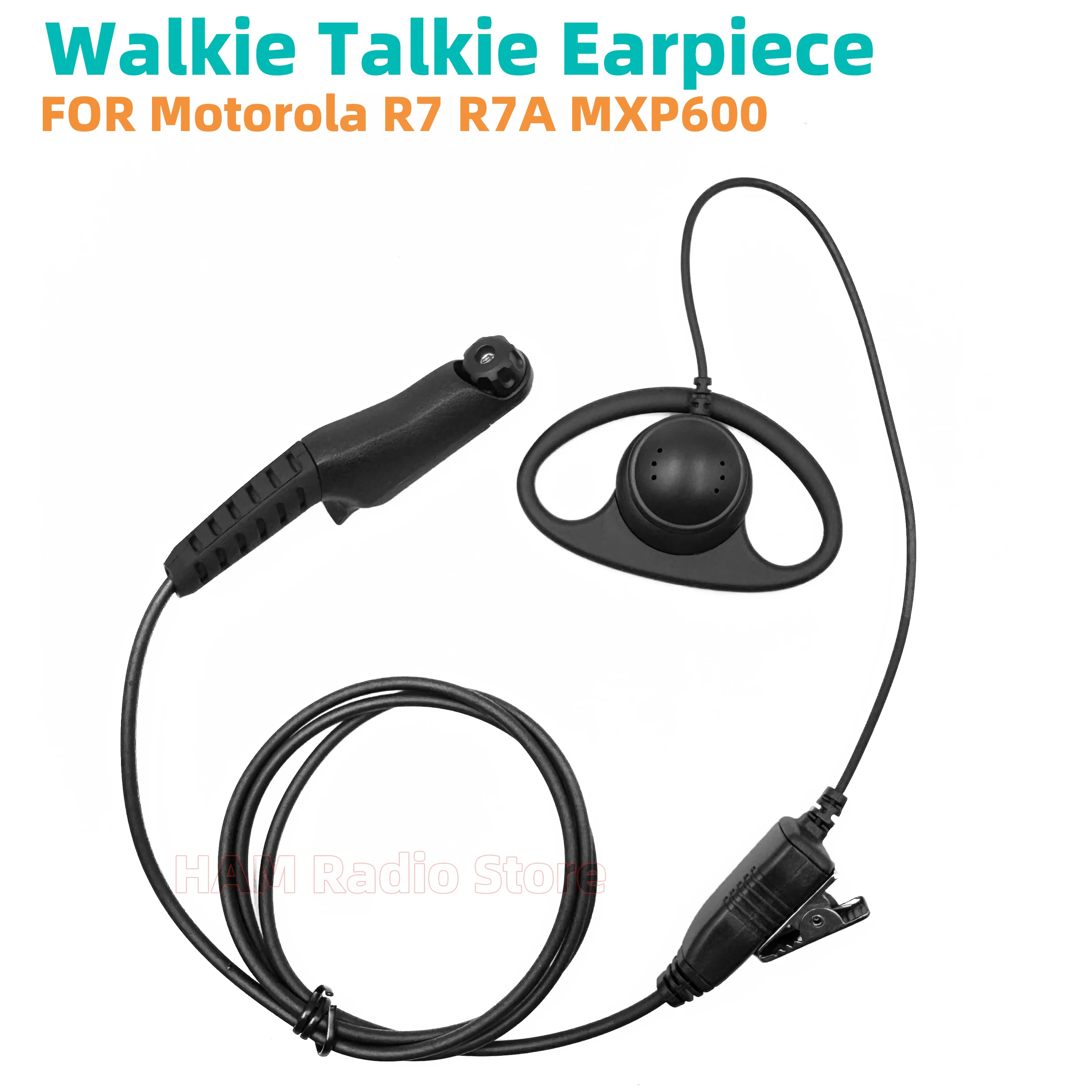 

Walkie Talkie Earpiece Mic Headset For Motorola R7 R7A APX N70 APX N50 APX N30 MXP600 Earpiece MOTOTRBO lon Headphone