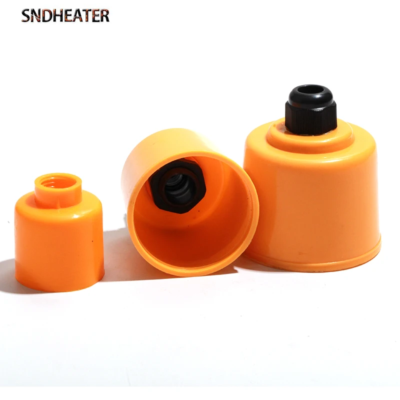 Защитный чехол SNDHEATER для обогревателей DN32 DN40 DN50, желтый пластиковый нагревательный элемент для губ, аксессуары