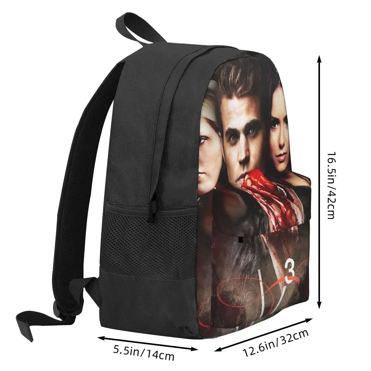 The Vampire Diaries Backpack Hot Sale Daypack Large Capacity Kids BookBag School Bag Shoulder Bags for Men Women
