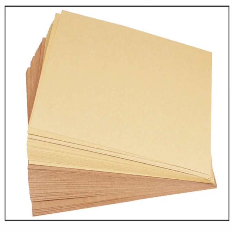 70~400gsm Smooth A4 Kraft Paper DIY Handmake Craft Paper Card Thick Paperboard Cardboard Gifts Wrapping Paper Scrapbook Paper