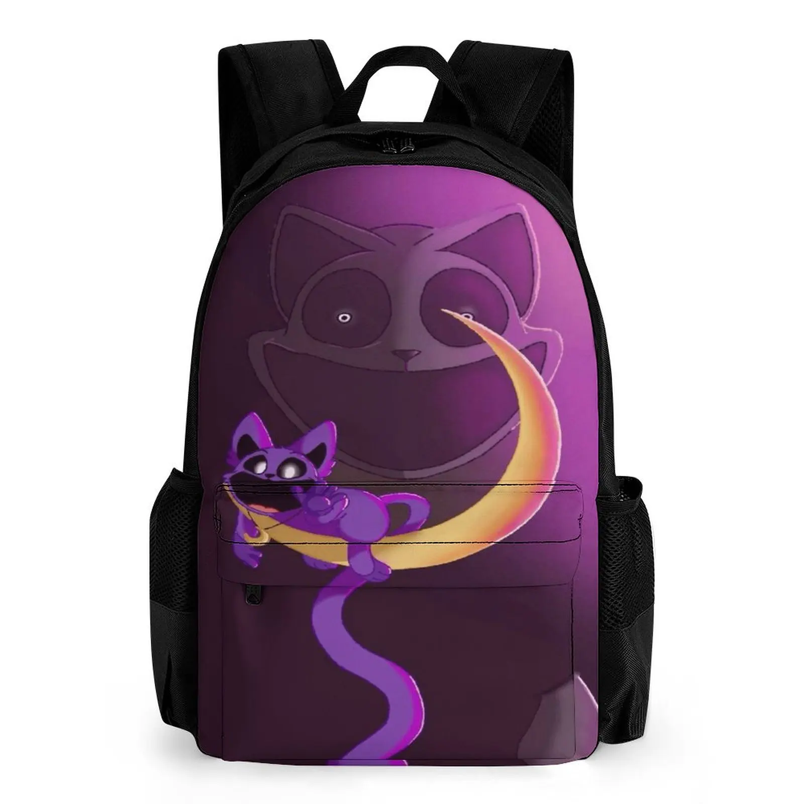 

Smiling Animal 3d Printed Schoolbag Portable Large Capacity Backpack Custom Back-To-School Season Boys Schoolbag 16 Inch