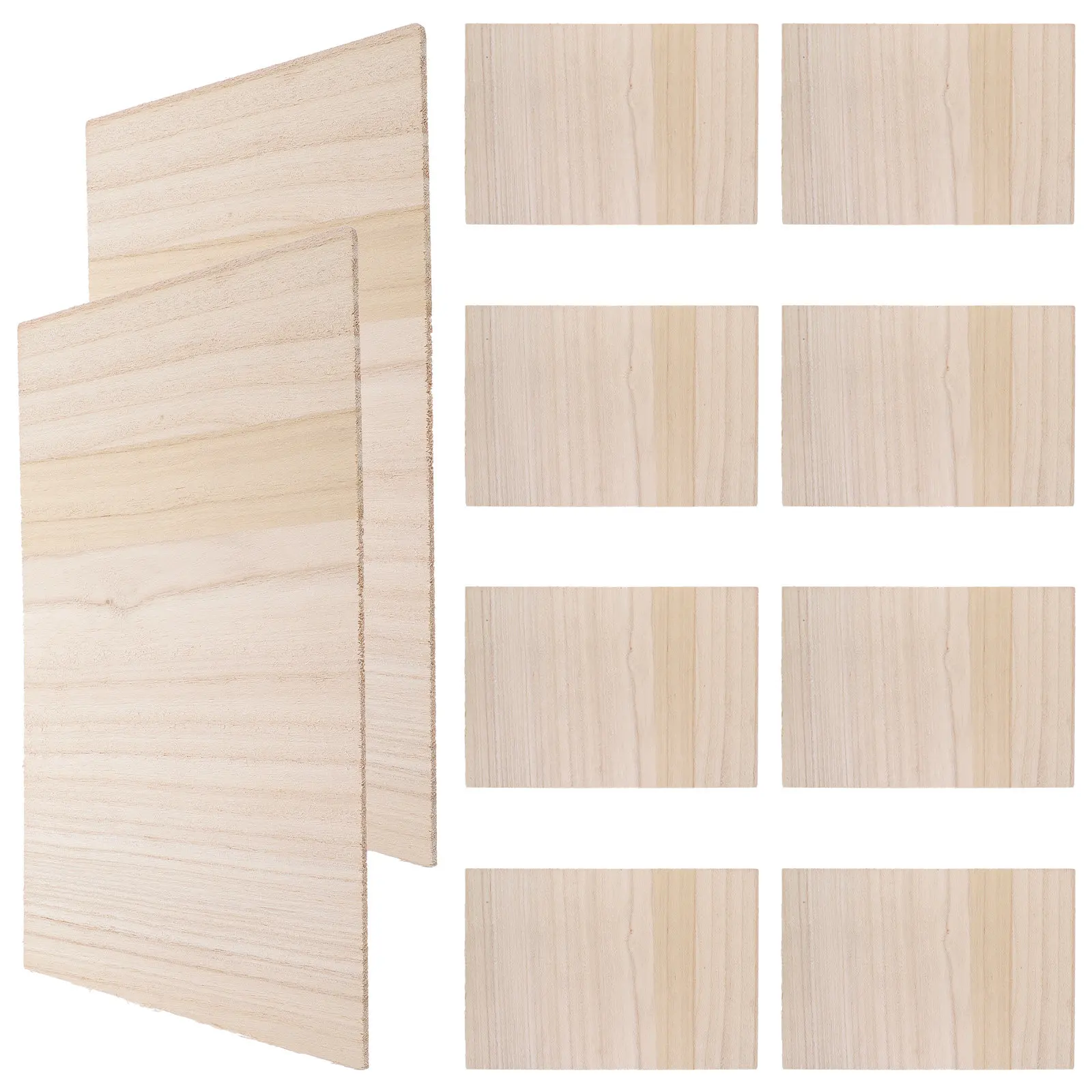 10Pcs Wood Taekwondo Breaking Board Kit -Coated Practice Board for Martial Arts Training Karate Taekwondo