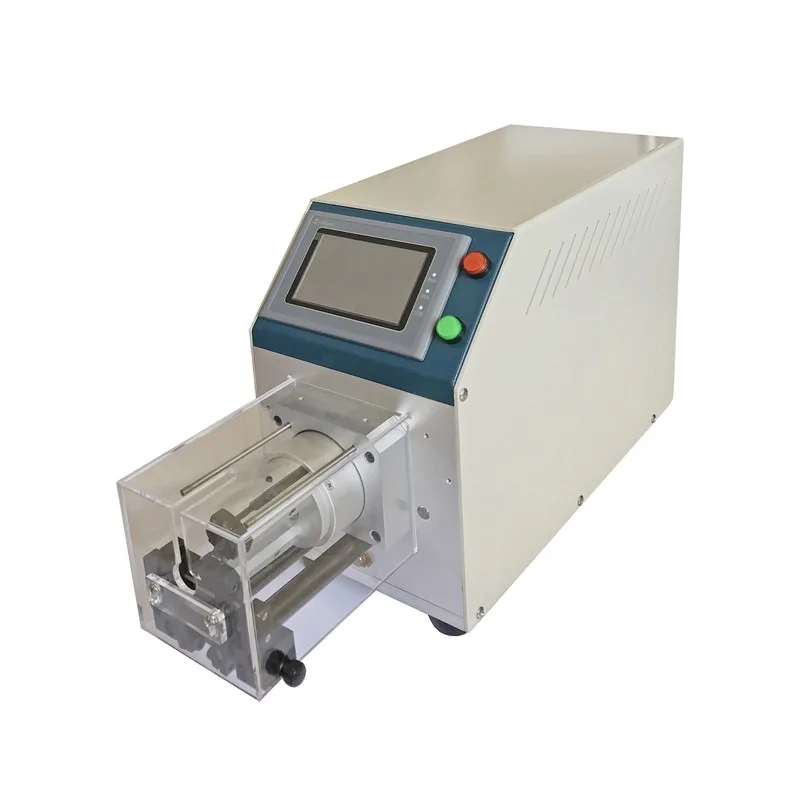 Semi-automatic coaxial wire stripping machine RF antenna stripping machine, semi-flexible  187 wire RF