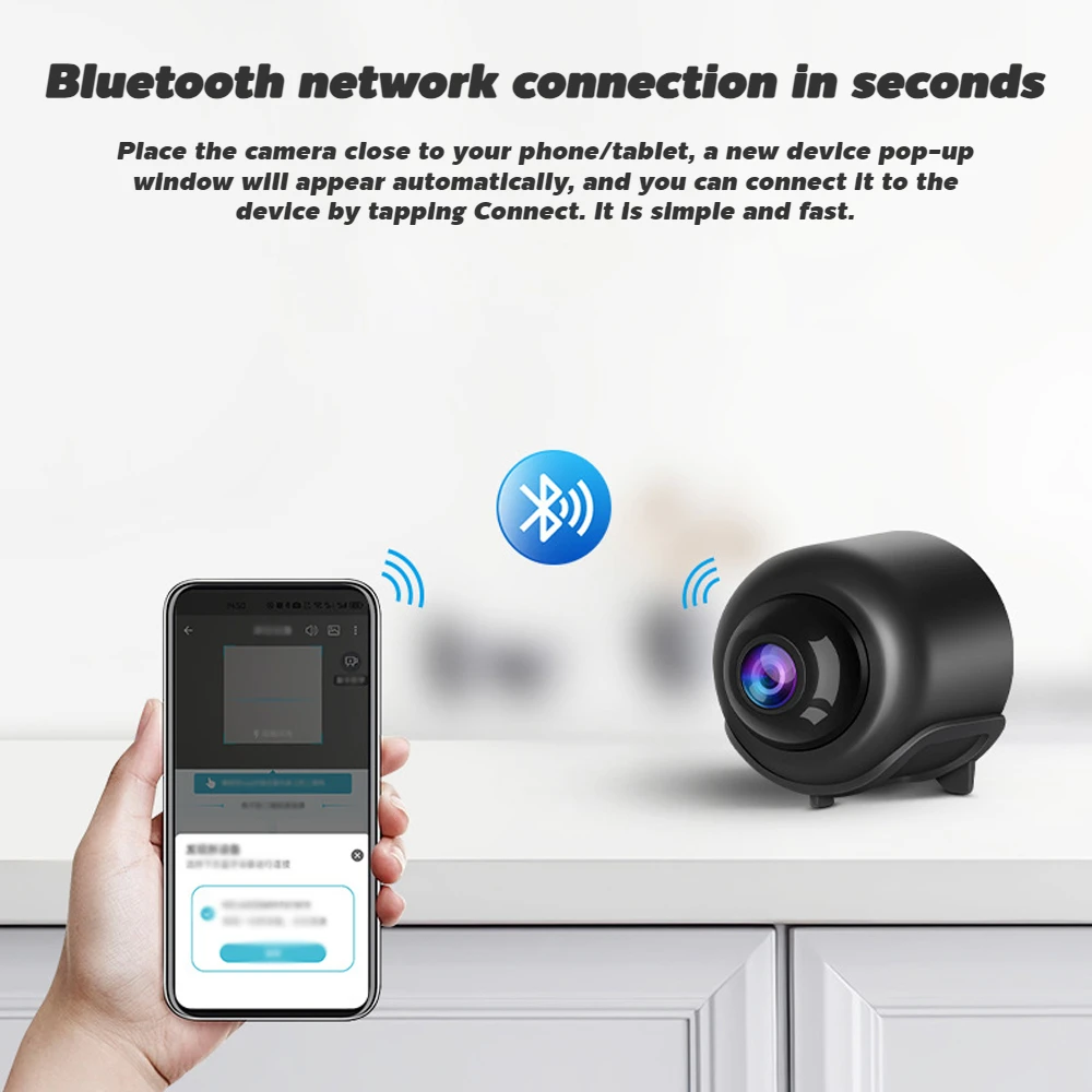 NEW X5 Mini Camera security protection Compact Wireless WIFI Camera with Recording Function Suitable for Outdoor Camping at Home