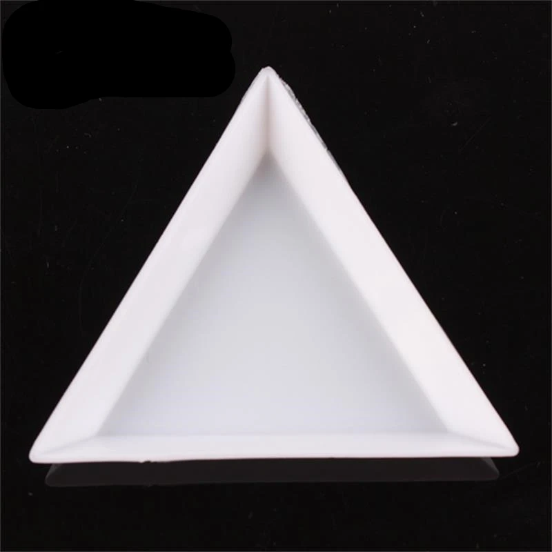 5pcs/lot hot sell beauty nail Dotting rhinestone triangle plate diy mobile phone shell paste drill material packages