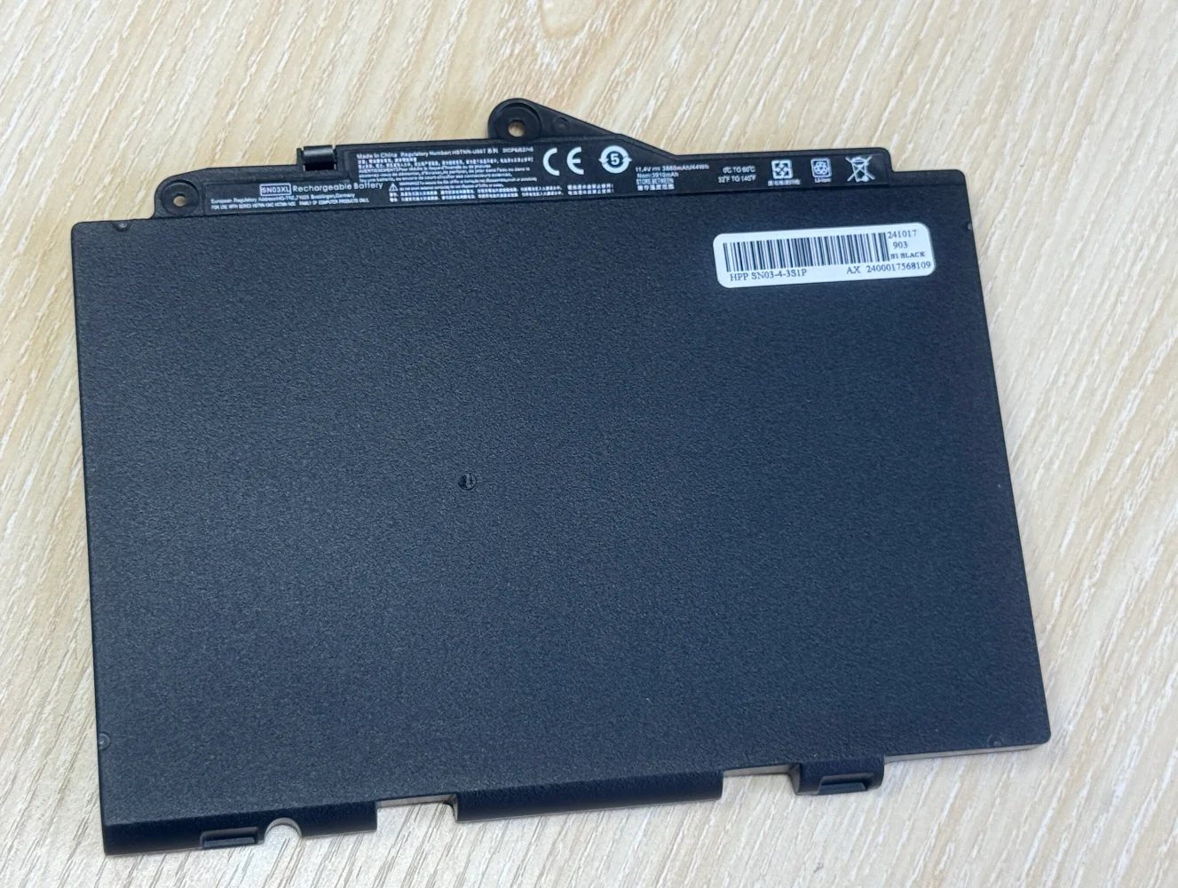 SN03XL Laptop Battery For HP EliteBook 820 725 G3 G4 Series 800514-001 800232-241 HSTNN-UB6T HSTNN-DB6V 11.4V 44WH