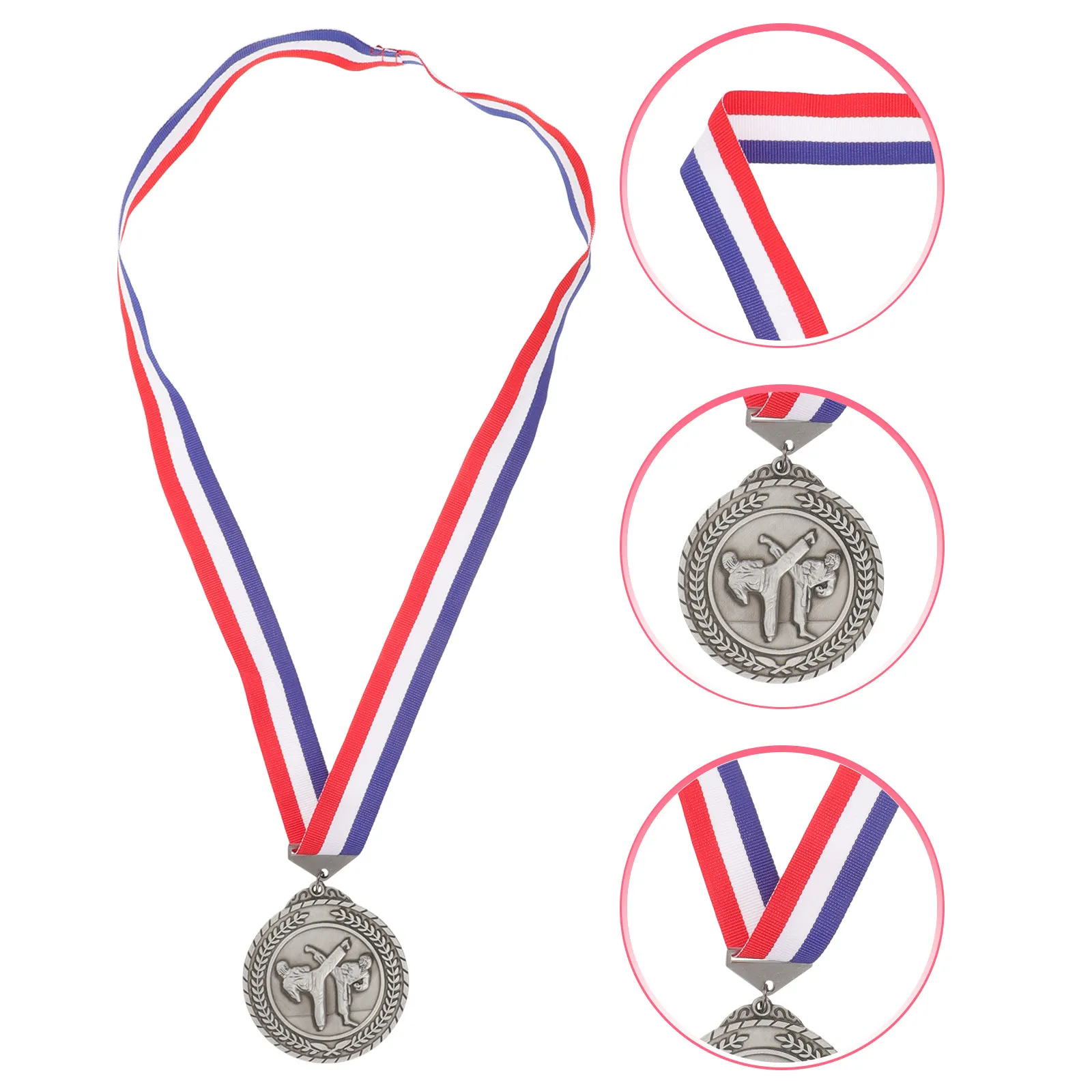 

Медаль из цинкового сплава для тхэквондо, устойчивая к ржавчине, подвесная медаль, награда для соревнований, трофей по боевым искусствам, медали для награждения