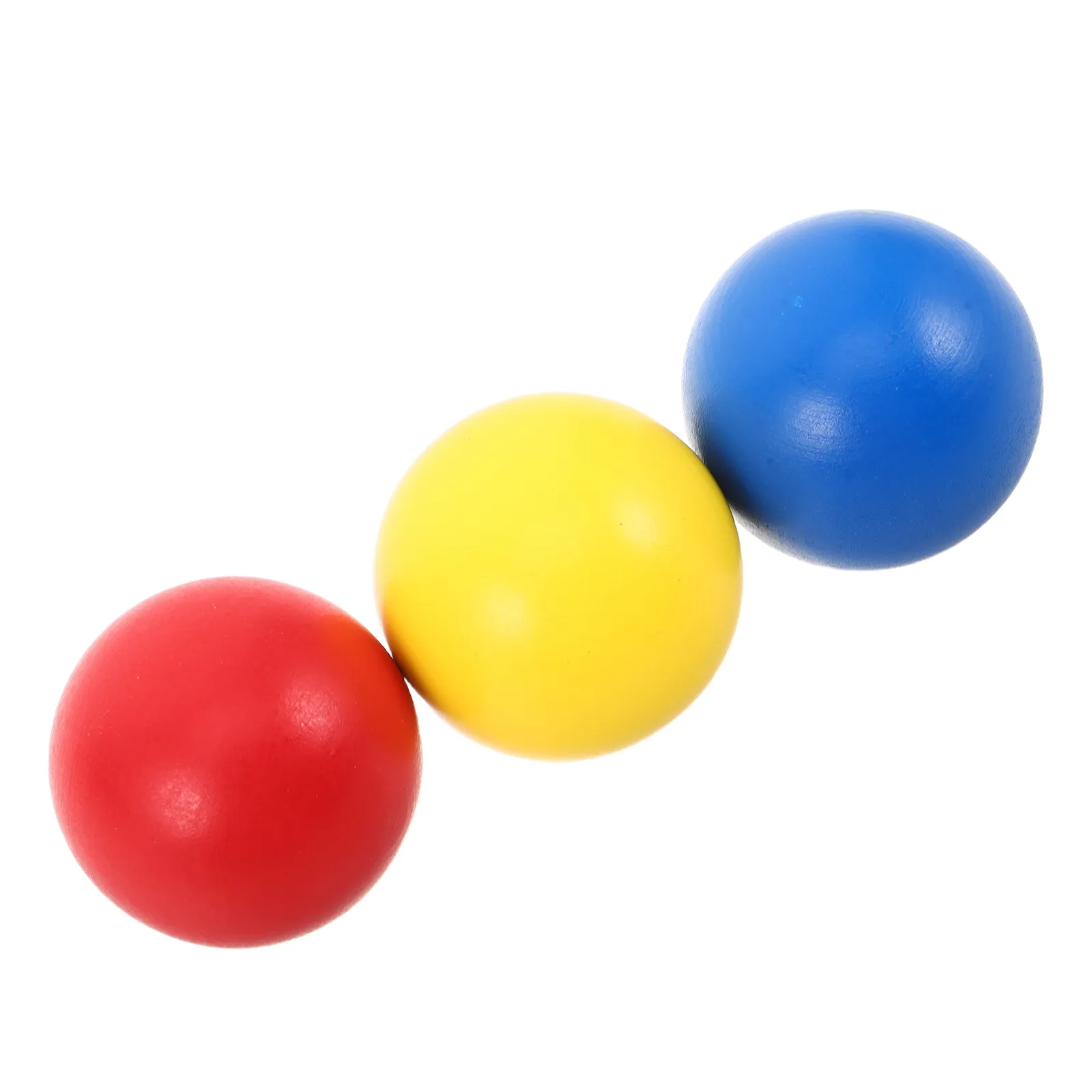 3 bolas de croquet de madera, material natural, 4,5 cm de diámetro, accesorios de repuesto para deportes en el césped, jardín al aire libre, recreación