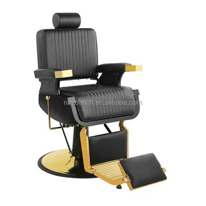 Modern Simple Salon Furniture Hair Chair Barber Shop Salon Chair Factory Price Gray Metal Base