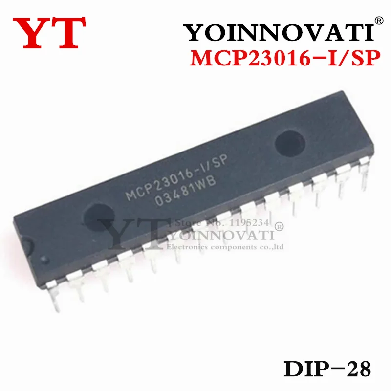 

50PCS MCP23016-I/SP MCP23016 28SDIP