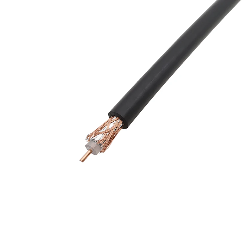 RG58 50 ohm RF Coaxial Cable Black RG-58 RG58U Coax Pigtail Wire Cables 3M 5M 10M 15M 20M 25M 30M 40M 50 Meters