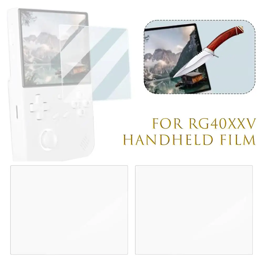 Protective Film For Rg40xxv Handheld Game Accessories Explosion-proof Anti-scratch Screen Protector Tempered Film U0s6