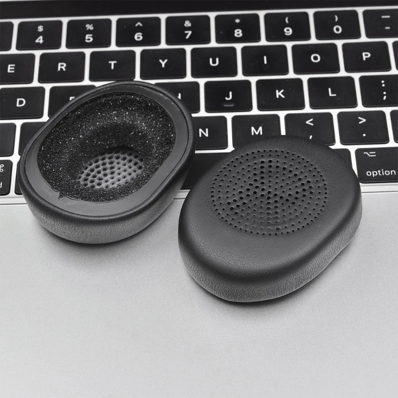 Almohadillas para los oídos de espuma con memoria blanda, compatibles con Jabra Evolve2 30 SE MS UC, almohadillas para auriculares, almohadillas para los oídos de proteína de repuesto