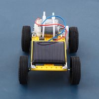 Funny Science Experiment Children Solar Car Toys Car Robot Kit Set Energy Solar Powered Toy DIY Assembled