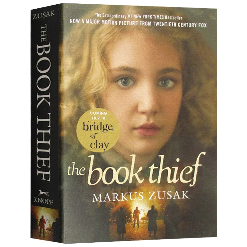 The Book Thief Markus Zusak, Bestselling books in english, Film on novel based 9780385754729