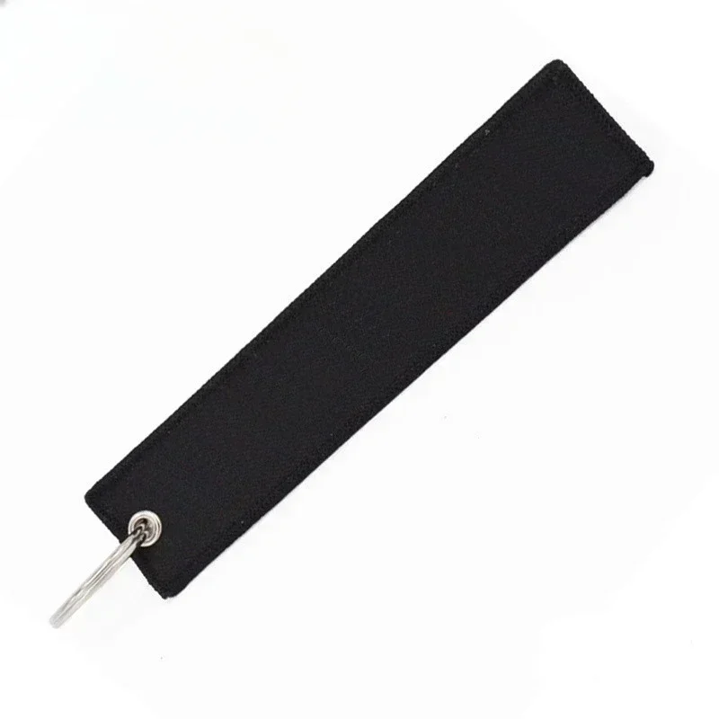 Personalisiertes Gurtband, Luftfahrt-Taschen-Schlüsselanhänger, individuelles Logo, Motorrad-Schlüsselanhänger, Druck, Name, Nummer, Stickerei, Band, Schlüsselanhänger